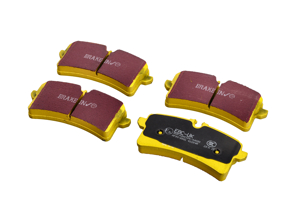 EBC YELLOW Brake Pads 'Fast Road' REAR. Porsche 95B Macan GTS / Macan turbo - 5B698151C, 97035194904, 95B698151BB - DP42204R