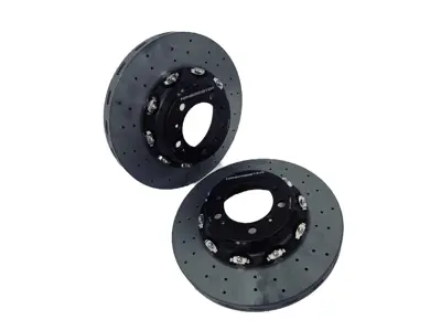 Carbon Ceramic Rear Discs. Porsche 997 GT3 / GT3 RS / turbo / GT2 / Carrera S / 4S / GTS - 99635203103, 99135203101, 99635203203, 99135203201, 99635203104, 99635203204, 99735203101, 99735203201 - 9M997GTR