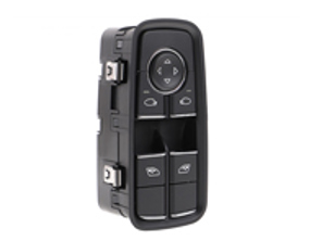 Door panel mirror and window switch. Porsche 991.1 / 991.2 / Boxster / Cayman - 99161315102DML, 99161315101DML, 99161315100DML, 99161315102, 99161315101, 99161315100
