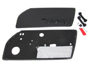 RS / RSA / Backdate Style Door panels in Black Leather for Porsche 911 / 912E / 930 / 964 / 993 1974-96