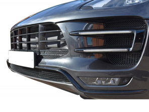 Front bumper stainless steel front grille set ZunSport. Porsche 95B Macan Turbo - ZPR85014, ZPR85014B - ZPR84814, ZPR84914, ZPR85014, ZPR84814, ZPR84914, ZPR85014, ZPR85014B