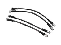 Brake hoses Braided stainless steel (Set of 4) Front & Rear Porsche 911 1974-89 - 90135563201, 90135563202, 90135563203, 90135563101, 90135563102, 90135563100, 91135508700, 91135508701, 91135508702, 90135563103