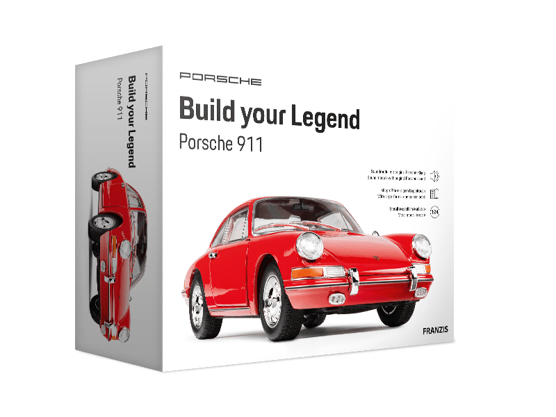 Kit de construction Franzis Build your Legend Porsche 911 Carrera RS 2 Kit de construction Franzis Build your Legend Porsche 911 Carrera RS 2