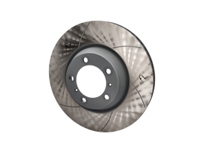Brake disc rotor slotted Front. Porsche 997 TURBO (OE Part No 99735140501 / 99735140601) - 99735140501, 99735140601, 99735140500, 99735140502, 99735140600, 99735140602 - 997 351 405 01 SL, 997 351 406 01 SL