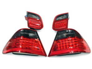 REAR INDICATORS Lamps lights LED SMOKED / RED MERCEDES CLK W208 97-02 - 1625996, 0001625996