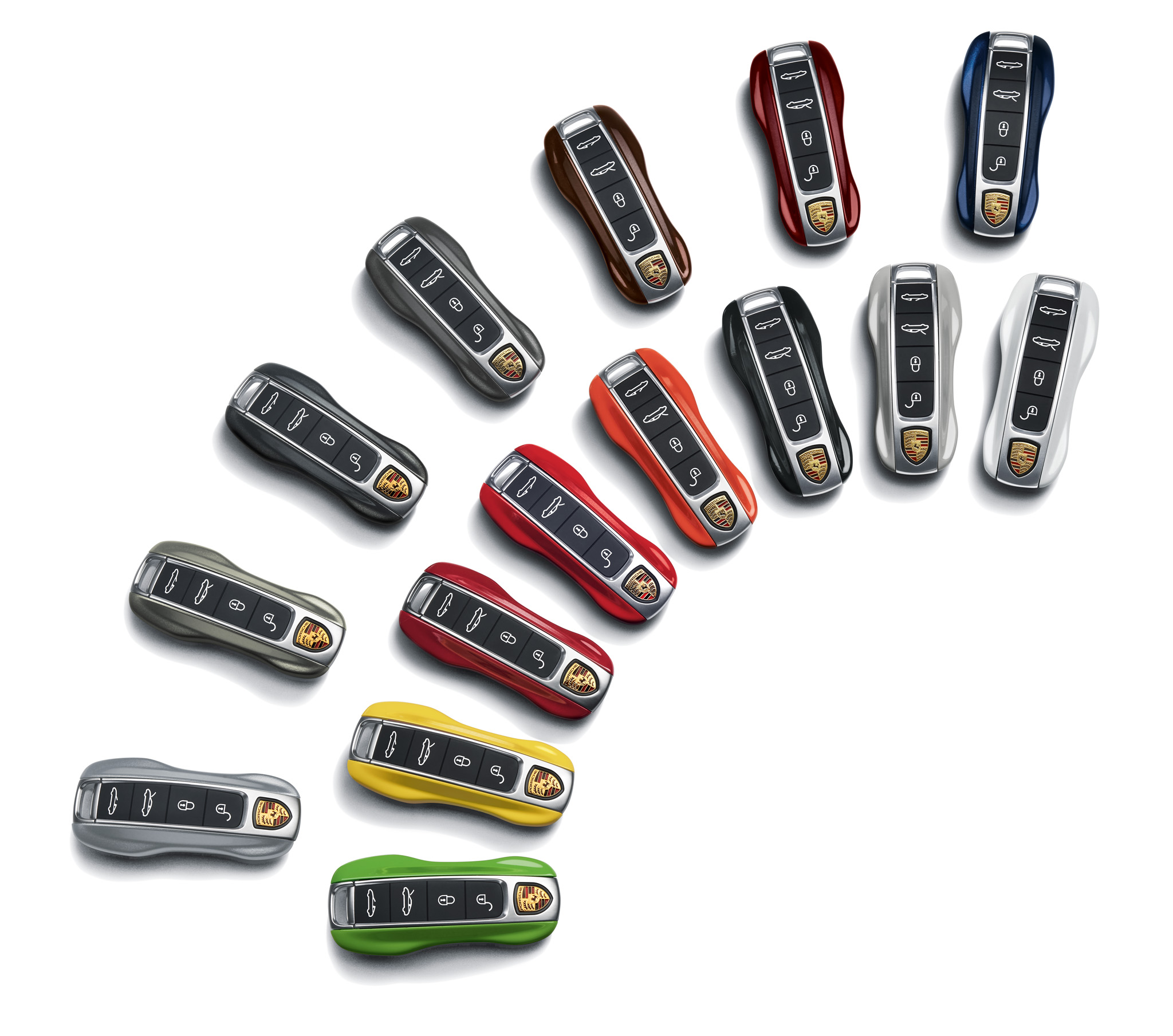 Porsche 991 992 Cayenne Panamera Macan Key cover painted 99104480122