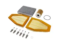 Service maintenance kit for Porsche 991 3.4L / 991 S 3.8L Oil, Air Filters,  Spark plugs, and More - 99917013090, 99111013000, 9P1819631, 90012310630, 0PB115466, 00004400204