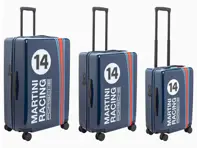 Trolley Style Suitcase - Available in two Sizes. MARTINI RACING®