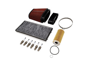 Service Maintenance Kit For Porsche Boxster 987 2.9L and 987 S 3.4L / Cayman  Oil, Air Filters, Spark plugs & More - 0PB115466A, 98711013301, 99917013090, 99757121902, 90012310630, 00004400204