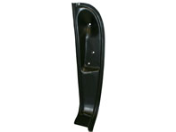 Door jam lock piller / B post, Left. Porsche 911 LWB 06/1968-89 - 91150204104, 91150204204, 591047, 591048, 168190170, 1681900180, 96450204100GRV, 964502041, 91150306100, 91150306100GRV, 91150306140, 91150306140GRV - 1681900170