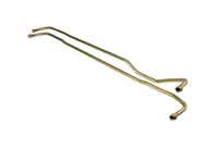 Solid oil pipe set return and feed. Porsche 914-6 - 1613704510, EQ137100