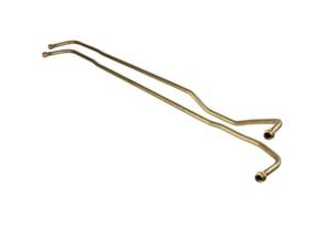 Solid oil pipe set return and feed. Porsche 914-6 - 1613704510, EQ137100