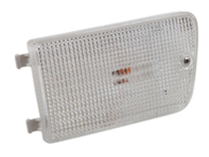 Indicator reflector Front, Clear. Porsche 964 US Spec - 96463141200, 96463141100 - 1696001370, 1696001380