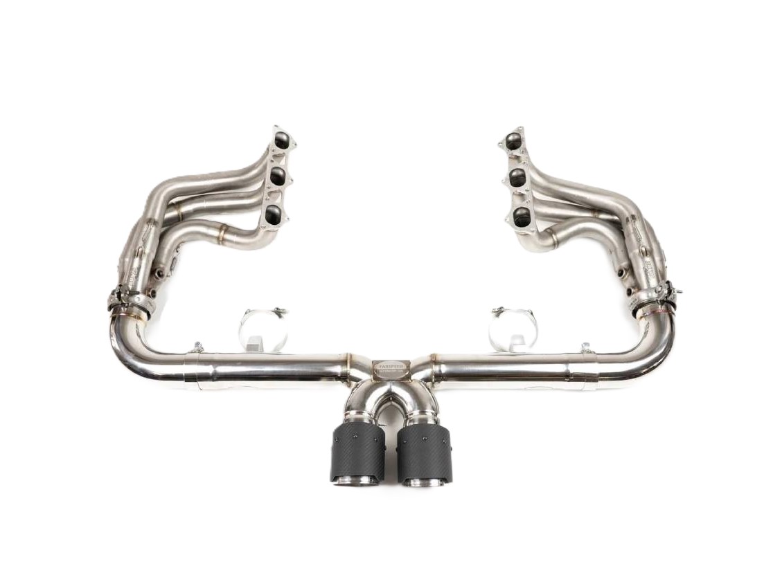 Fabspeed Race Competition Exhaust System Package. Porsche 991.2 Speedster (2019-2020) - 9GT251052D - FS.POR.9912SPEED.LTRHSCF, FS.POR.9912SPEED.LTRHSBR, FS.POR.9912SPEED.LTRHSDT, FS.POR.9912SPEED.LTRHSTI