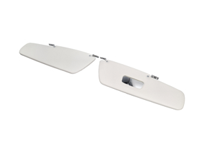 Sun visor set of 2 Porsche 356 B T6 C COUPE 1962-1965 64473130206 - 644-731-301-06, 644.731.301.06, 64473130106, 1689811510