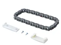 Camshaft timing chain and sliding shoe set. Porsche 944 S2 / 928 S4 / 928 GT - 1104, 94410550105, 94410504901, 94410550111, 94410550105, 94410550101