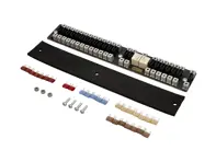 Front 18 way blade fuse upgrade panel. Porsche 911 1974 - 1989 - 91161208601, 91161208701 - AMS9050040