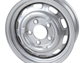 15' 6inch ET36 Steel Wheel with Silver / Grey Finish - 90136101506 - 1660000100