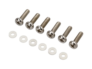 Rear light screw and washer set in SILVER. Porsche 911 70-89 / 959 - PCG63191100