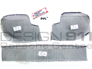 Front Bumper Air Grills. Porsche 997 Turbo