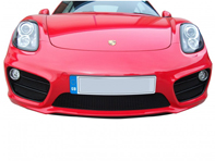 Zunsport stainless steel Complete grille set. Porsche 981 Cayman S (PDK without Sensors) - ZPR44513, ZPR44513B, ZPR44513, ZPR44513B