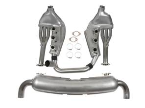 Sports exhaust conversion kit without catalytic converters. Porsche 911 3.2 Carrera - 93011104300, 93011118303, 93011118306, 93021102901 - 1620802710, 92.296SDSSI
