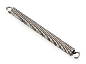 Tension spring for retaining clip for the battery. Porsche 356 1950-65 - 64461115300