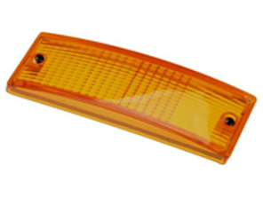 Side indicator lens, Amber. Porsche 911 74-89 / 912 76 / 930 - 91163191600 - URO-012731
