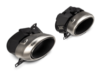 Akrapovic Tail pipe set (Titanium). Porsche 911 (992) Turbo