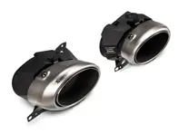 Akrapovic Tail pipe set (Titanium). Porsche 911 (992) Turbo