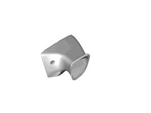 Air Guide quarter window vent. Porsche Cayman GT4 RS Weissach Package - 982845395DA3G, 982845396DA3G