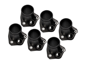 Intake manifolds Set of 6 . Porsche 993 C2 / 993 C4 / 993 Turbo - 99311071250 - 993 110 712 50