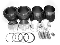 Forged JE piston and liner kit 96mm 2.0. Porsche 914/ VW Type 4 - VW9600T4 JE, VW9600T4JE