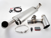 Exhaust system with TUV appoval. Porsche 964 - 96411104504, 96411104502