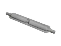 Vent Line Muffler for Auxiliary Heating. Porsche 911 65-76 - 90157206130