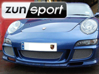 Front Bumper Stainless Steel Grill Set ZunSport. Porsche 997 GT3