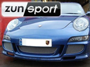 Front Bumper Stainless Steel Grill Set ZunSport. Porsche 997 GT3