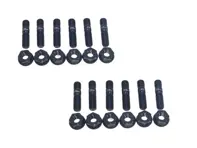 Titanium stud and nut kit, exhaust maifold to head. Porsche 718 Boxster / 718 Cayman - 99907358901 - 9M7182025SPYTISTUDHEAD