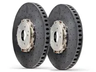 Carbon ceramic upgrade rear brake disc set. Porsche 991 turbo / turbo S - 99135240700, 99135240703, 99135240800, 99135240803 - ST-K-1038