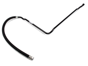 Oil pipe supply front cooler to thermostat. Porsche 964 1989-94 - 96420713504, 96420713304, 96420713301, 96420713303, 96420713305