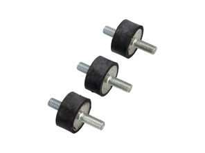 Radiator oil cooler rubber buffer, SET OF 3. Porsche 911 1984-89 - 93020723900, 93020723901, 93020723902 - 930 207 239 02