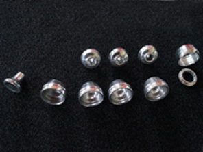 Aluminium switch pull buttons (Set of 5)  Porsche 911 1974-89 - 91161820020, 131