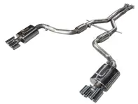 AWE Track edition exhaust system with Silver tips for 970 Panamera 2/4 (2011-2013) - 3020-42032, 3015