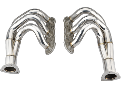 DesignTek Exhaust manifold / header with catalyst bypass for Porsche 991 Carrera - 99111341104, 991113411AX, 99111341202, 99111341204, 991113412AX
