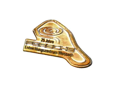 Pin Badge 'Porsche - 25 Yahre'