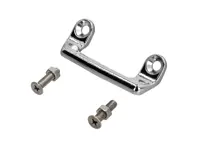 Rear seat strap locking hook, chrome Porsche. 911 1965-73 - 90155580120, 477885761, 1689550200 - LUS120, 1689550200
