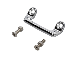 Rear seat strap locking hook, chrome Porsche. 911 1965-73 - 90155580120, 477885761, 1689550200 - LUS120, 1689550200