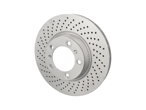 Brake disc rotor Front. Porsche 991.2 / 718 (982) Boxster S /  718C (982C) Cayman S (OE Part No 9P1615301A / 9P1615302A) - 9P1615301A, 9P1615302A, 992615301, 992615302, 92149905, 92150005, 92150007, 92149907, 95B615301, 99635140902, 99635140903, 99635140904, 99635140905, 9P1615302A, 992615302, 99635141002, 99635141003, 99635141004, 99635141005