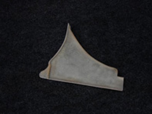 Engine shroud RIGHT - block-off plate for small fan housing. Porsche 914 GT - TK 211K, TK 211L, TK211K, TK211L