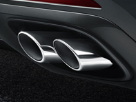 Sports exhaust system. Porsche 971 Panamera 3.0L 17-18 - 971044201A, 971044201B